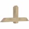 Ekena Millwork Eugene Rough Sawn Timber Gable Bracket, Douglas Fir, 60"W x 25"H x 6"D x 6"F, 10/12 Pitch GBW060X25X0606EUG00RDF - alternate 5